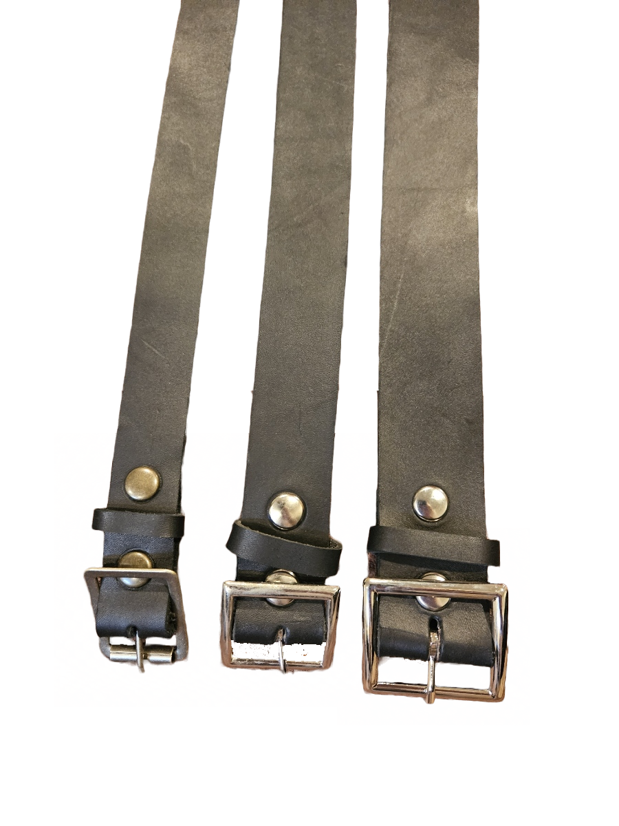 Adult • 1 1/4" Heavy Weight 10oz. Leather Work Belt • 30"-60" Waist