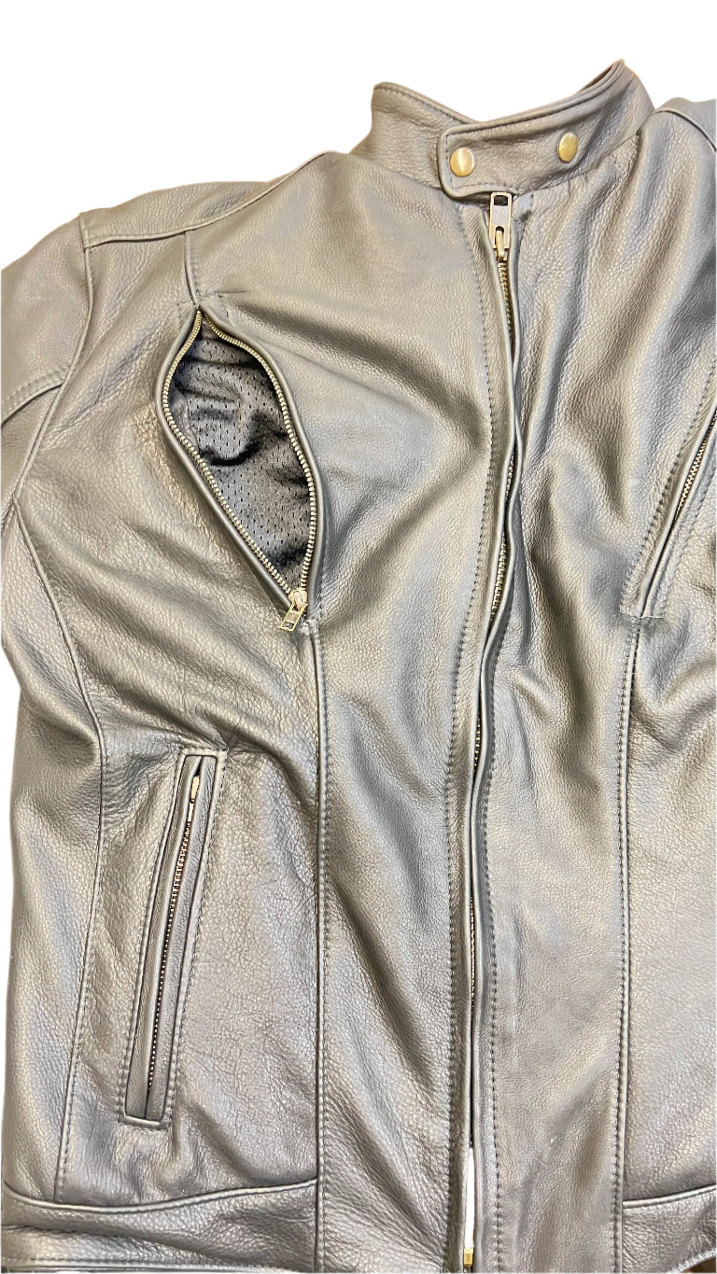 Men's •Morrison• Leather Motorcycle Jacket 507