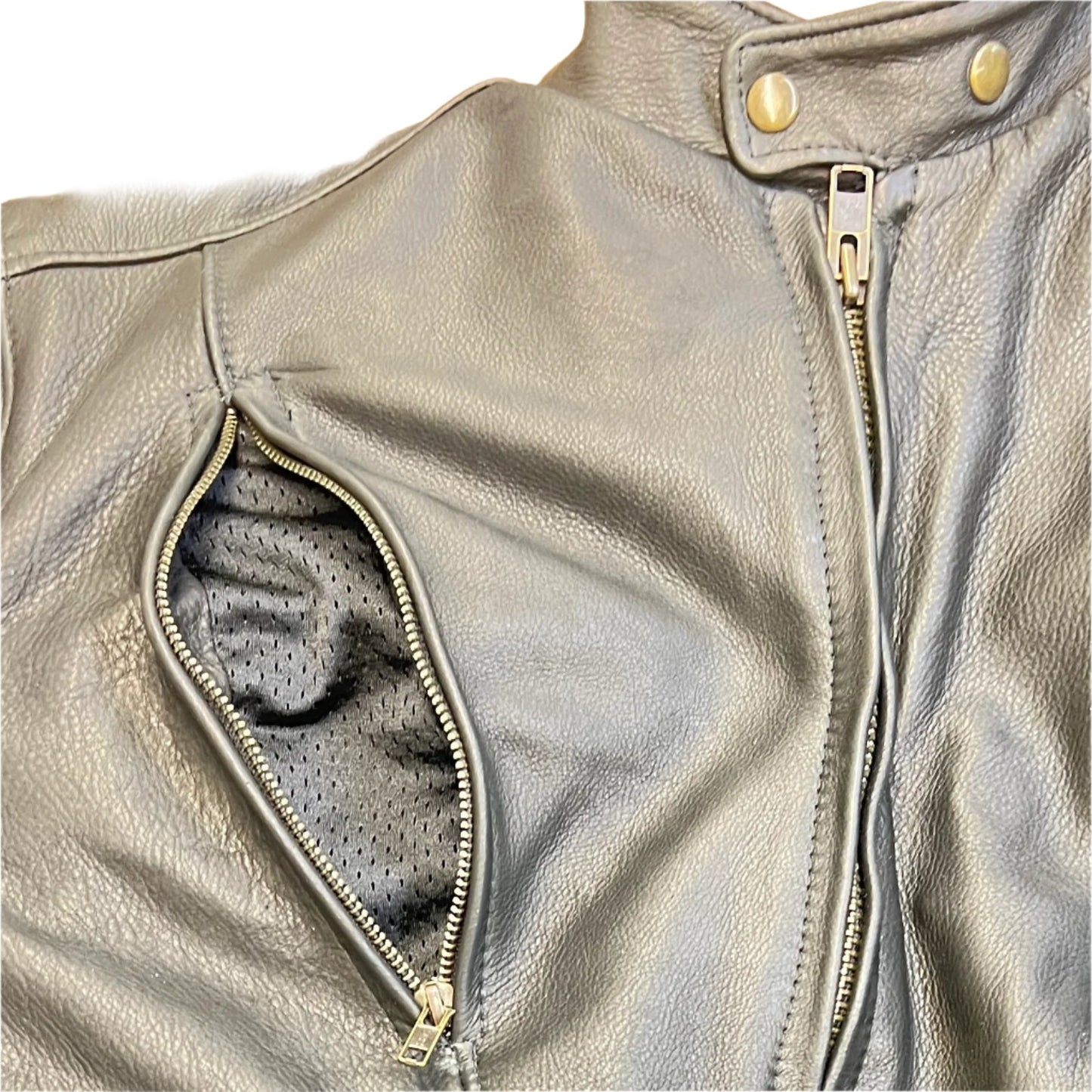 Men's •Morrison• Leather Motorcycle Jacket 507